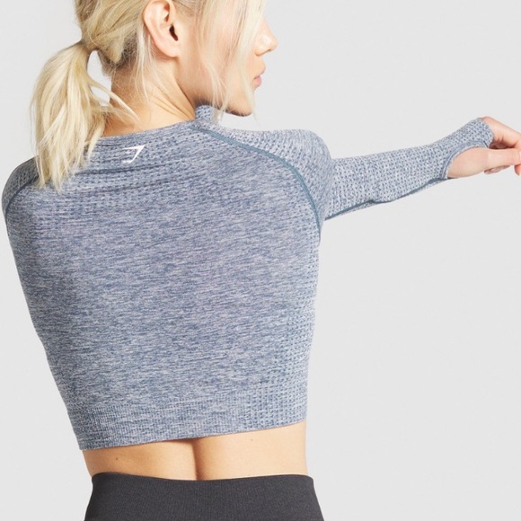 Gymshark NWT Vital Seamless Crop Top - Picture 3 of 11